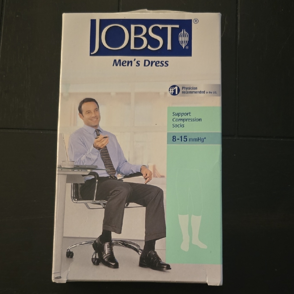 JOBST Men's Dress Compression Socks - Black